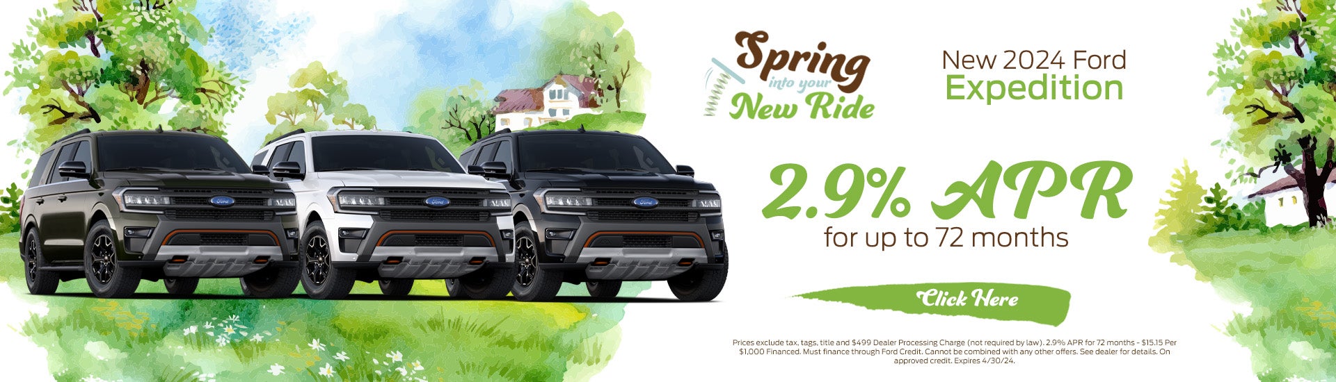 Expedition 2.9% APR