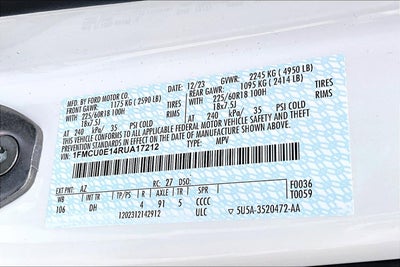 2024 Ford Escape PHEV