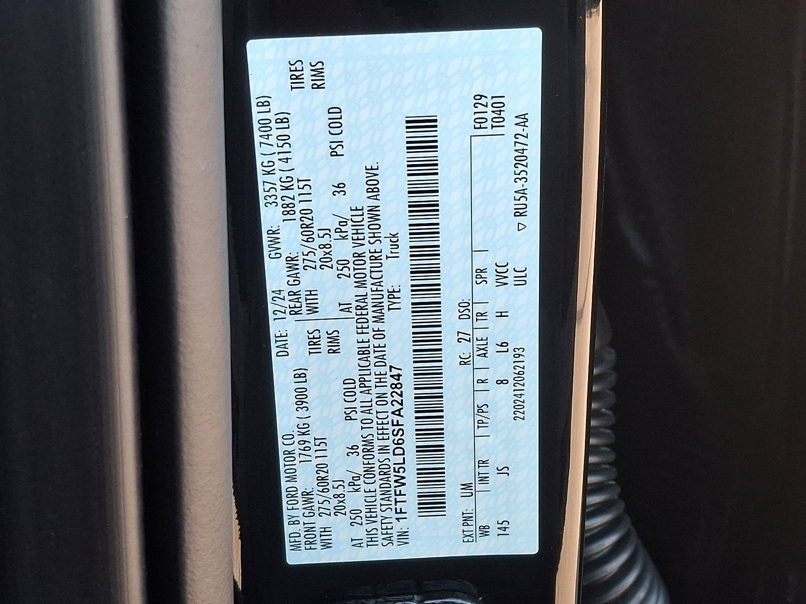 2025 Ford F-150 LARIAT