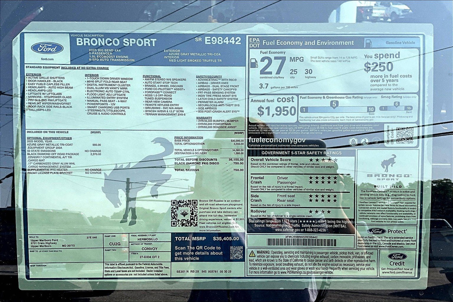 2025 Ford Bronco Sport Big Bend