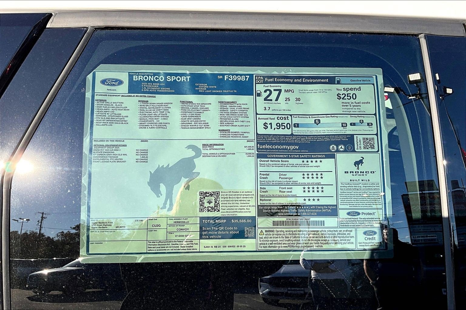 2025 Ford Bronco Sport Big Bend