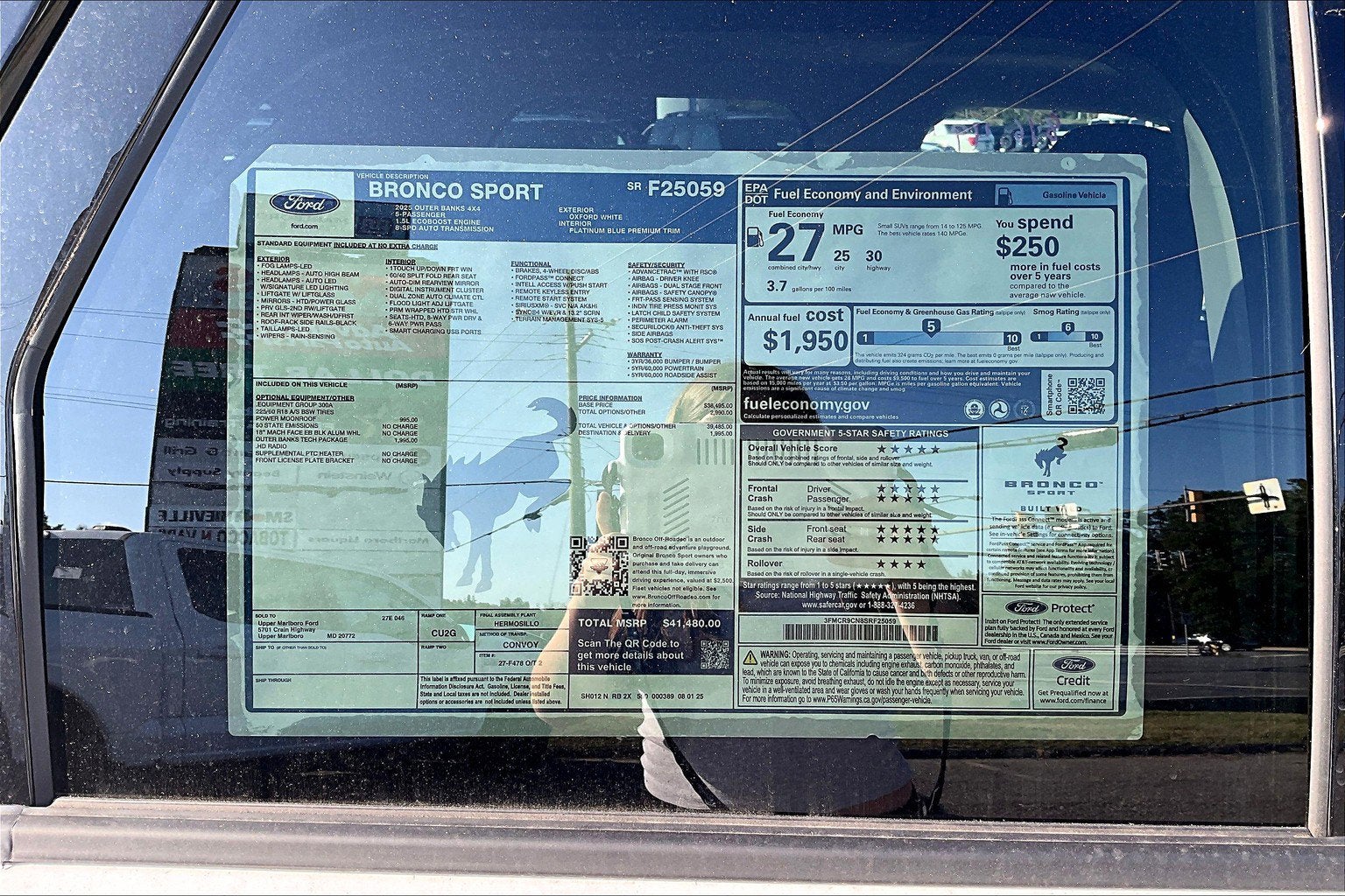 2025 Ford Bronco Sport Outer Banks