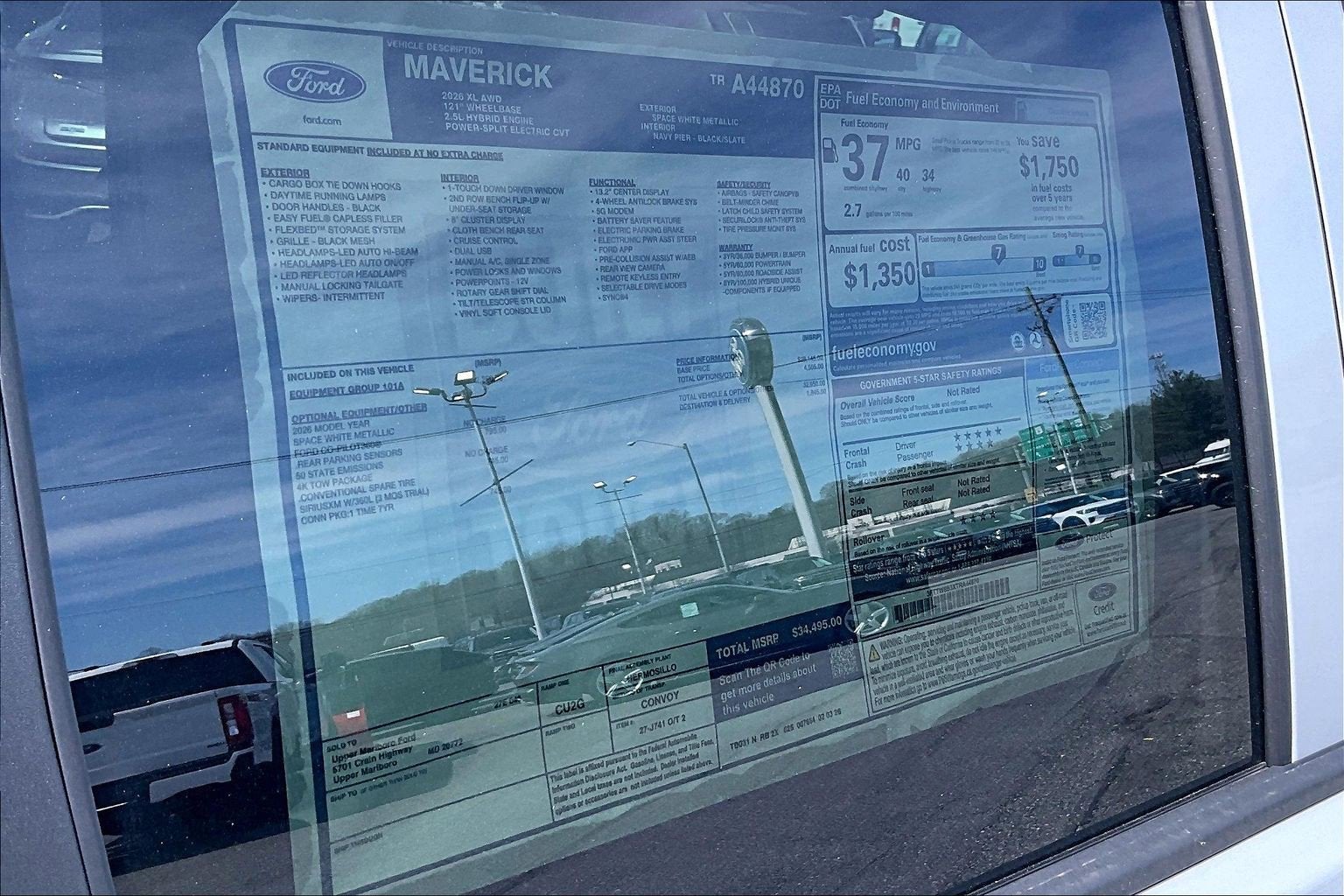 2026 Ford Maverick XL