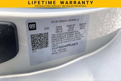 2023 Chevrolet Corvette Stingray 2LT