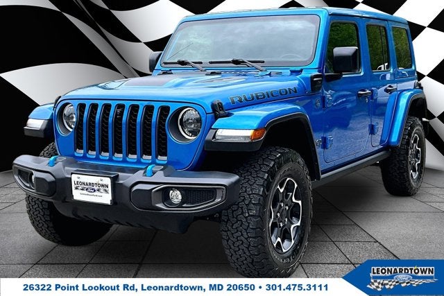 2023 Jeep Wrangler 4xe Rubicon HYDRO BLUE