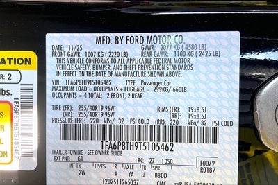 2026 Ford Mustang EcoBoost