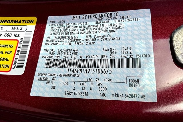 2026 Ford Mustang EcoBoost Premium