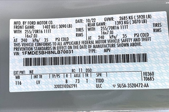 2022 Ford Bronco Base