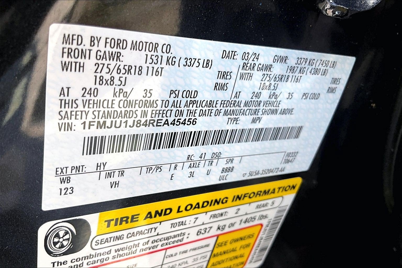 2024 Ford Expedition XLT HIGH PACKAGE