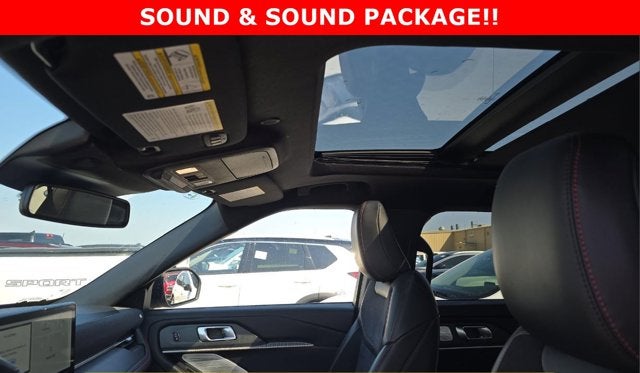 2025 Ford Explorer ST SUN & SOUND PACKAGE