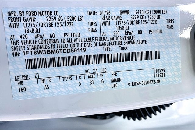 2026 Ford Super Duty F-350 SRW 4WD