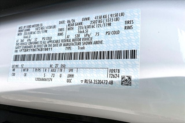 2026 Ford Transit Cargo Van Cargo Van