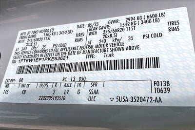 2023 Ford F-150 4WD