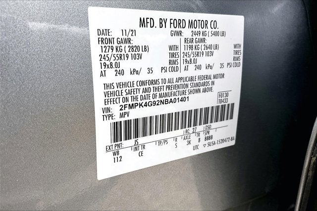 2022 Ford Edge SE ALL WHEEL DRIVE