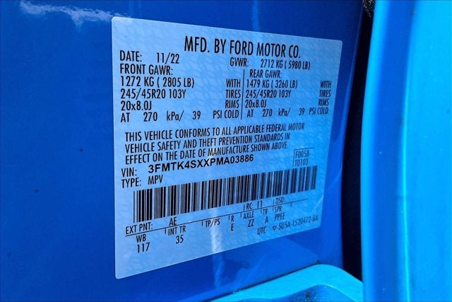 2023 Ford Mustang Mach-E GT PERFORMANCE PACKAGE