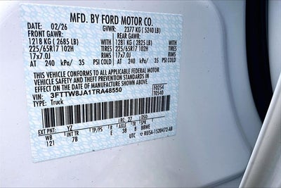 2026 Ford Maverick XLT