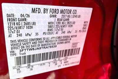 2026 Ford Maverick XLT