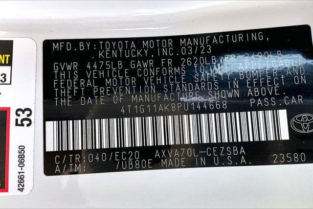 2023 Toyota Camry SE Nightshade