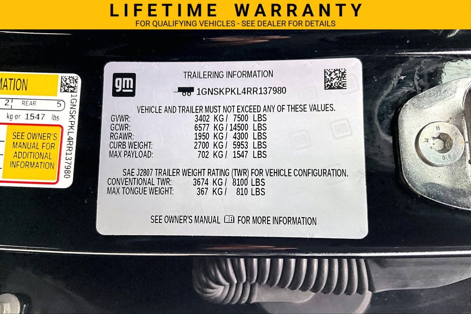 2024 Chevrolet Tahoe Z71
