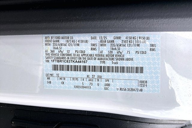 2026 Ford Transit Cargo Van 250