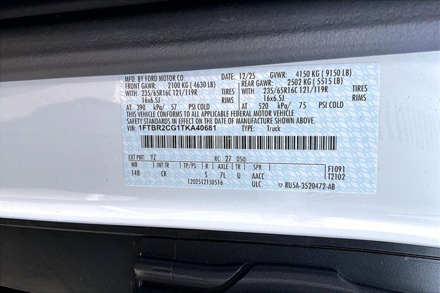 2026 Ford Transit Cargo Van Base