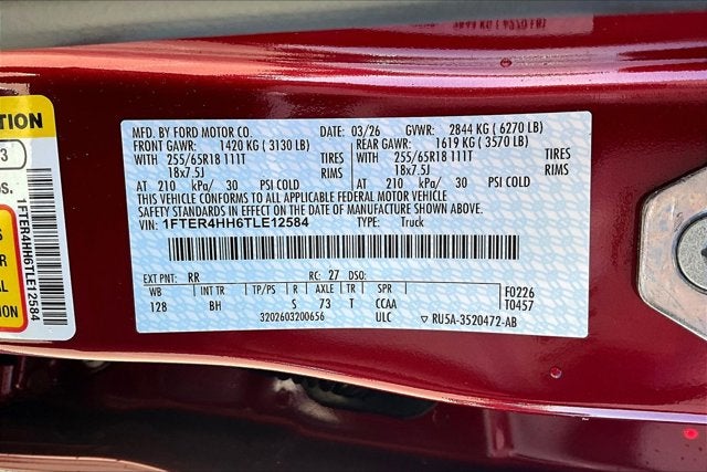 2026 Ford Ranger XLT