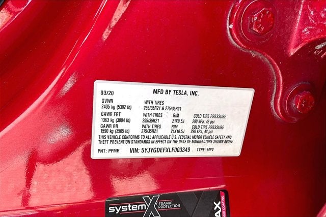2020 Tesla Model Y Performance