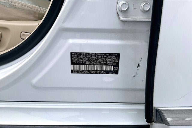 2012 Lexus ES 350 Base