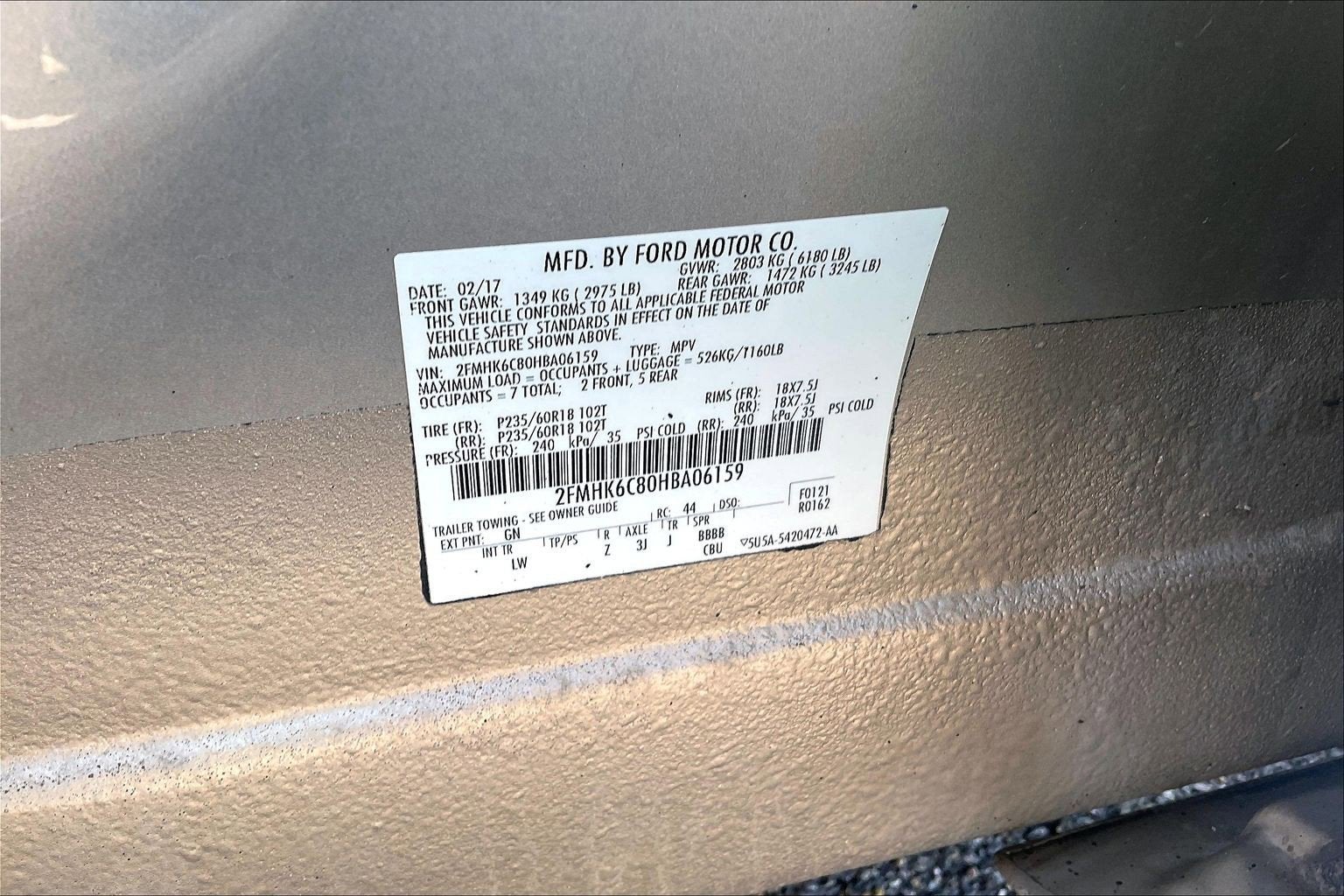 2017 Ford Flex SEL