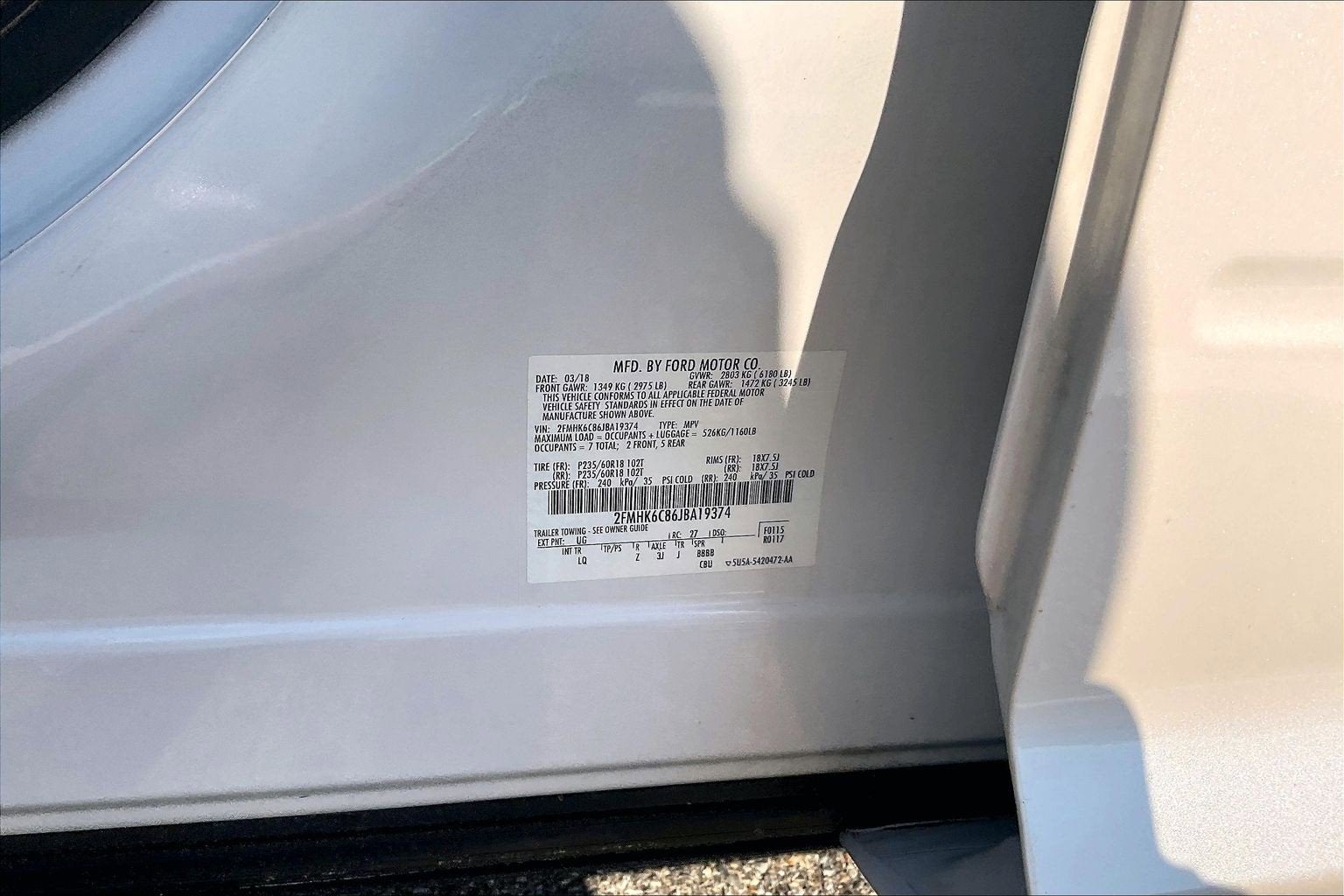 2018 Ford Flex SEL