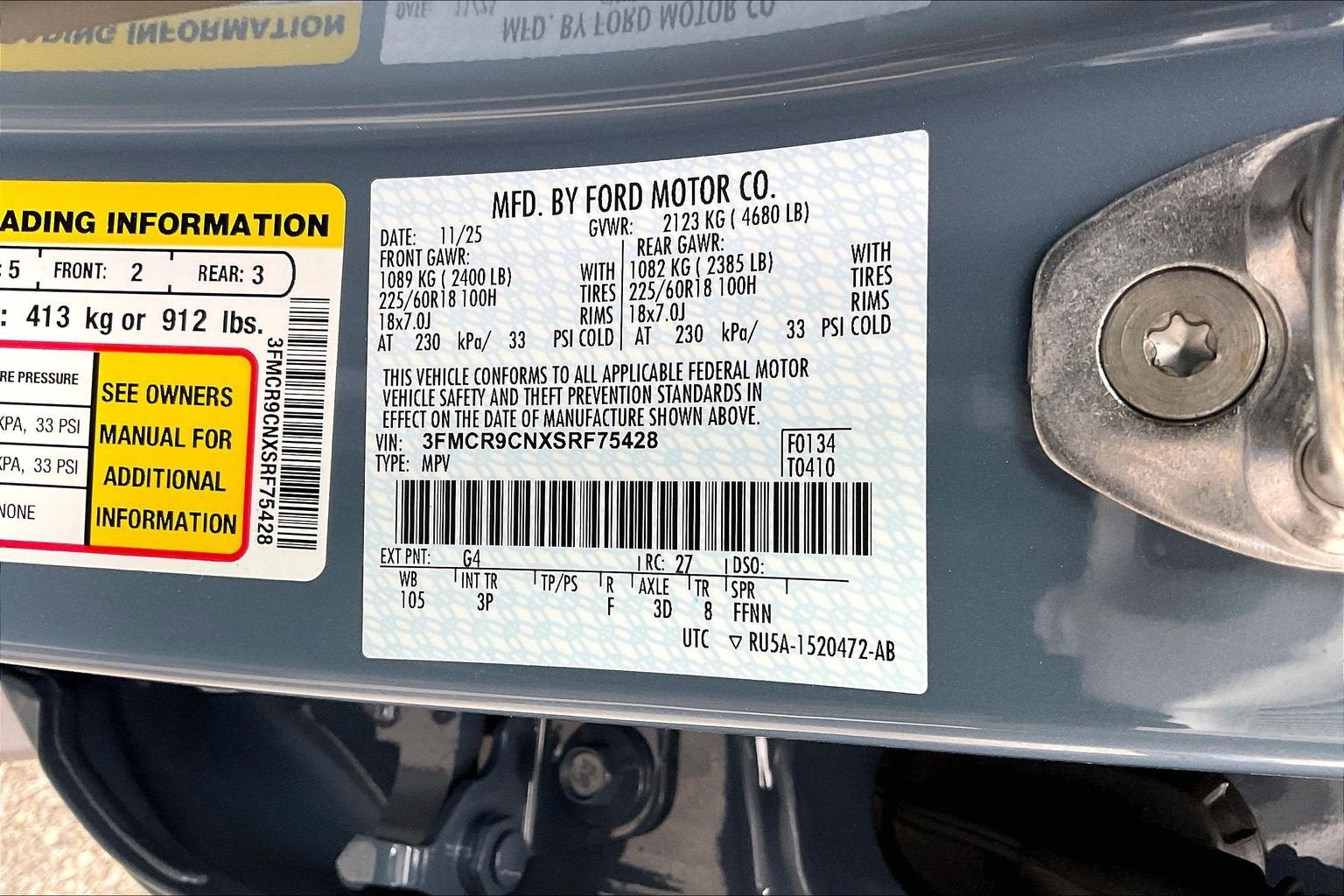 2025 Ford Bronco Sport Outer Banks