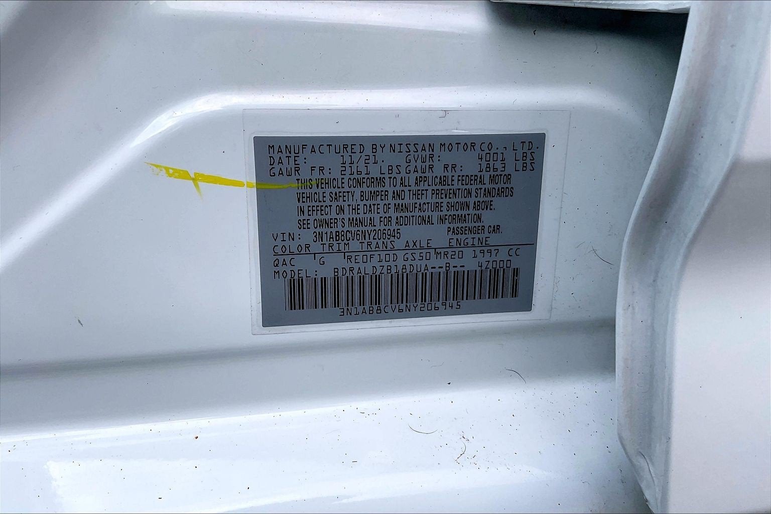2022 Nissan Sentra SV