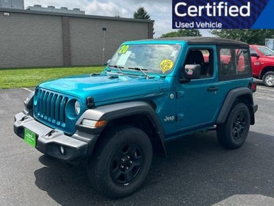 2020 Jeep Wrangler Black and Tan