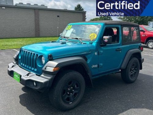 2020 Jeep Wrangler Black and Tan