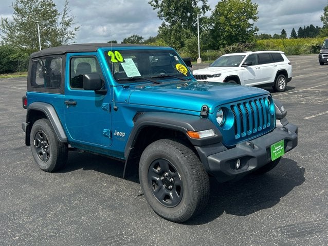 2020 Jeep Wrangler Black and Tan