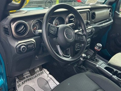 2020 Jeep Wrangler Black and Tan
