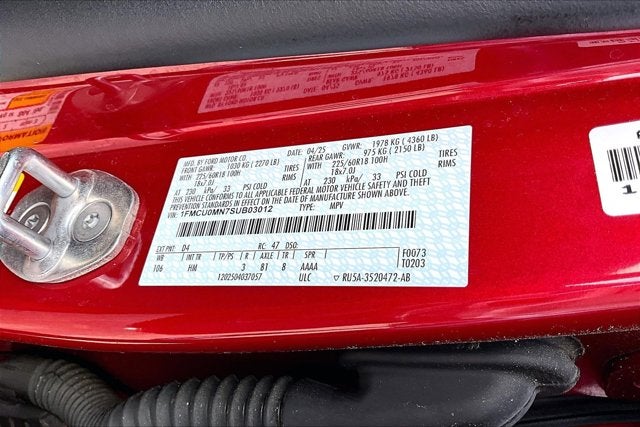 2025 Ford Escape ST-Line