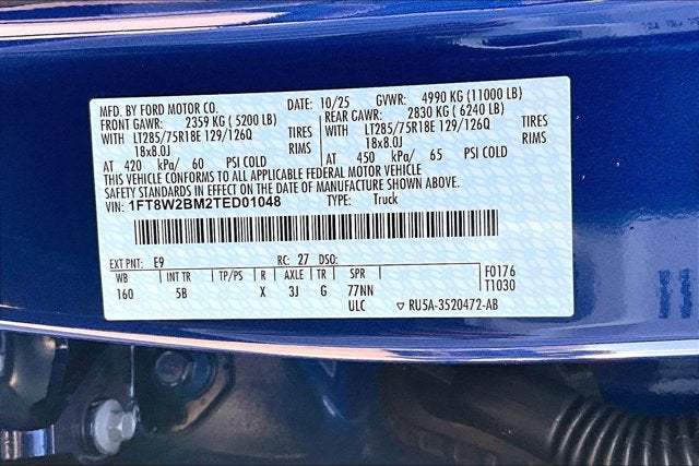 2026 Ford Super Duty F-250 SRW LARIAT