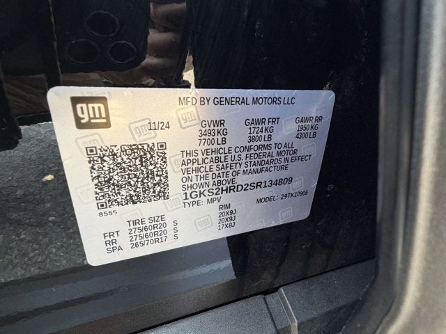 2025 GMC Yukon XL 4WD AT4