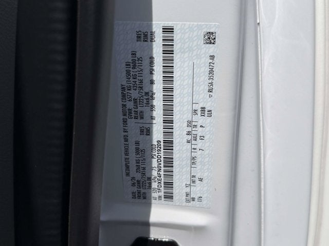 2027 Ford E-Series Cutaway E-450 DRW 158" WB