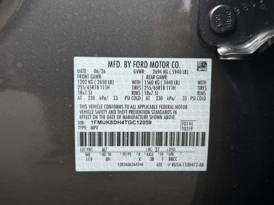 2026 Ford Explorer Active w/200A Pkg