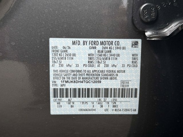 2026 Ford Explorer Active w/200A Pkg