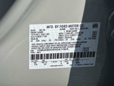 2027 Ford Explorer Active w/200A Pkg