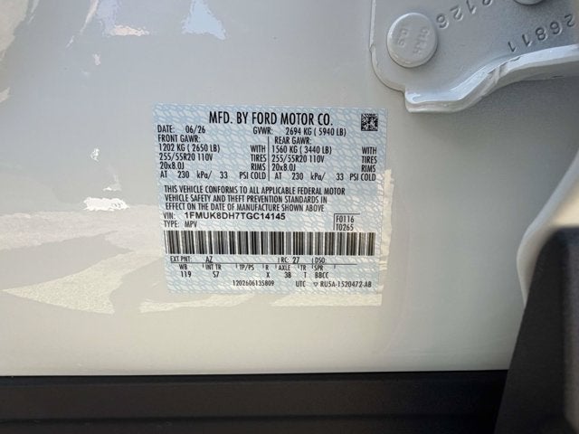 2026 Ford Explorer Active w/200A Pkg