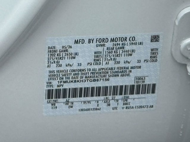2026 Ford Explorer ST-Line