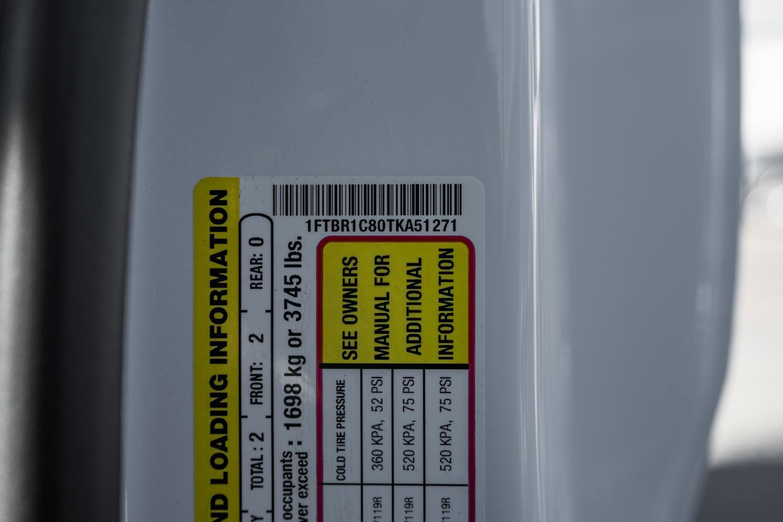 2026 Ford Transit Cargo Van 250