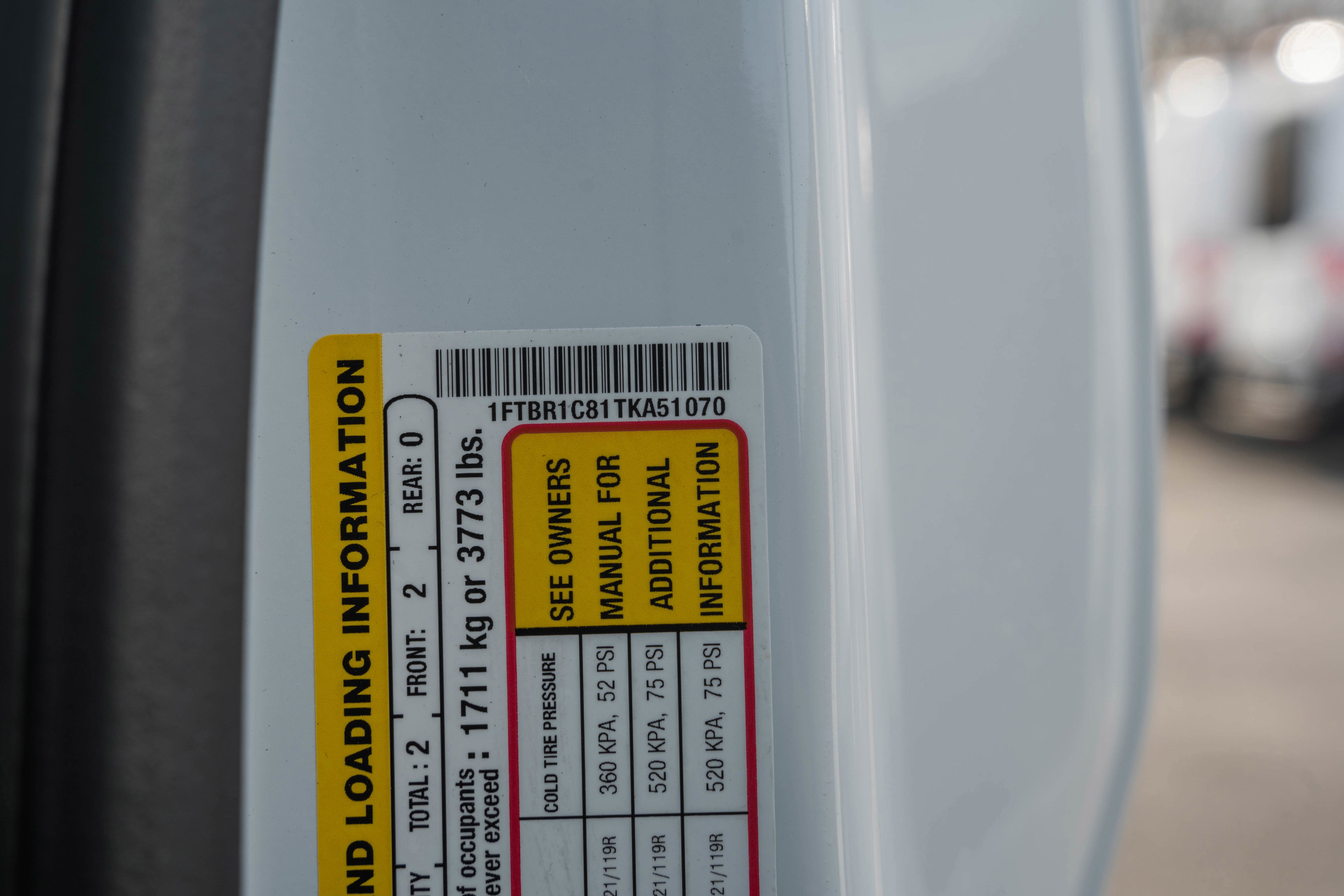 2026 Ford Transit Cargo Van 250