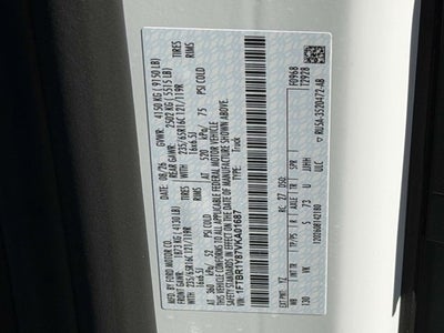 2027 Ford Transit Cargo Van T-250 130" Low Rf 9150 GVWR RWD