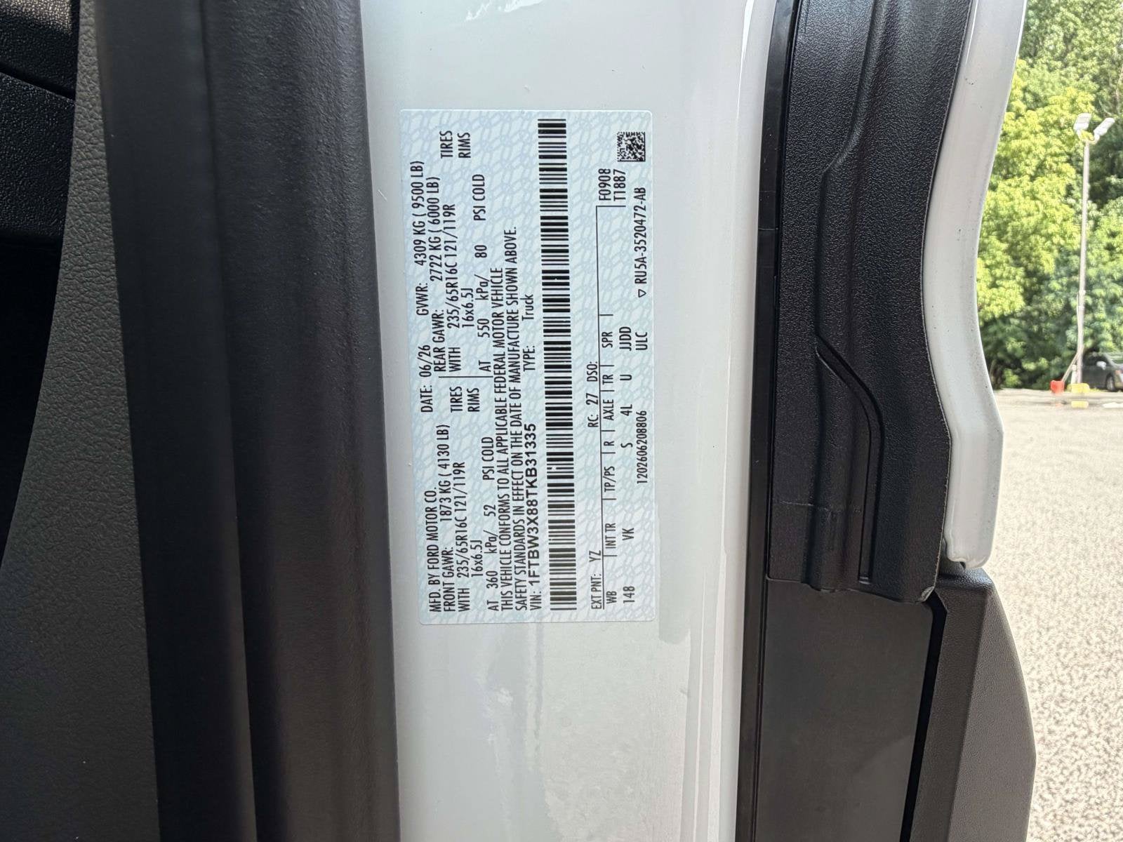 2026 Ford Transit Cargo Van 350