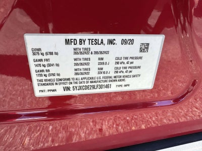 2020 Tesla Model X Base